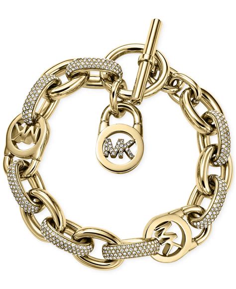 michael kors gold toggle bracelet|michael kors bracelet outlet.